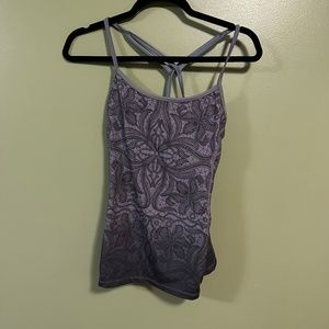 Like New Athleta Tank top size Medium M Grey gray blue